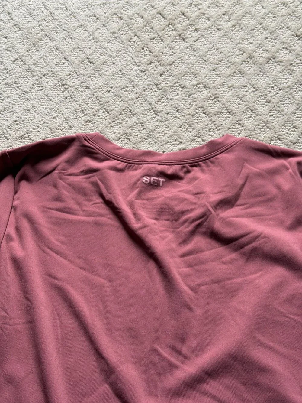 SET ACTICE - AILUXE PINK MATCHING SET - SIZE LARGE
